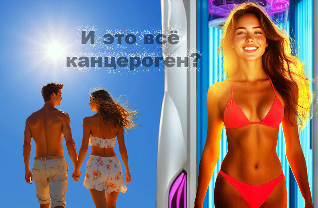 СОЛЯРИЙ, ВОЗ и МАИР.  УФ – канцероген Группы 1.